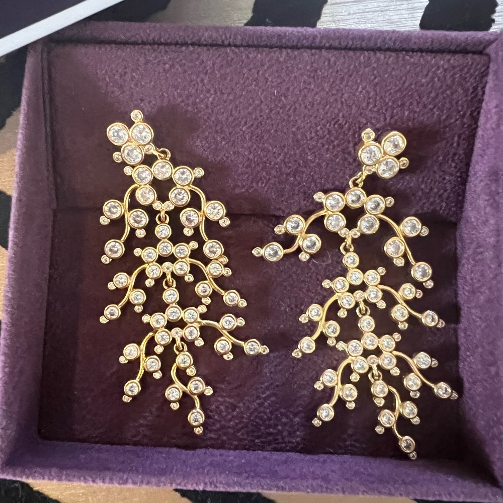 Asha by Ashley McCormick chandelier earrings